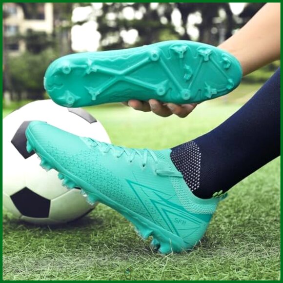 Lightweight Breathable Soccer Cleats AG/FG Professional Football Shoes main image 5